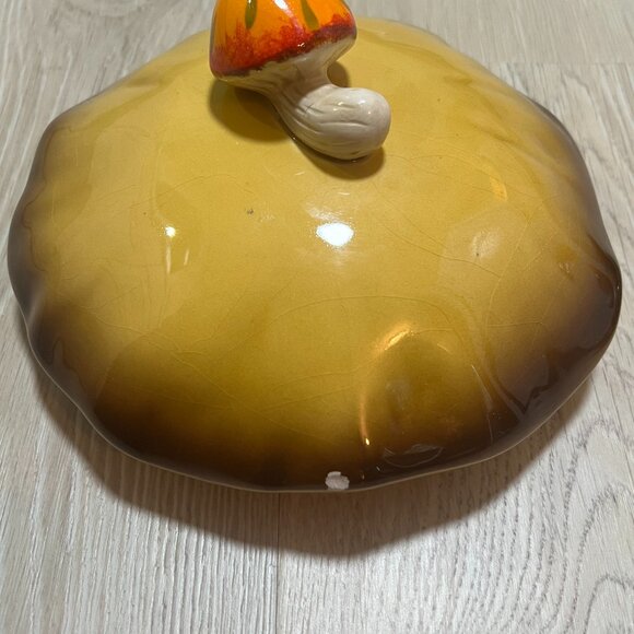 1978 Vintage Sears Roebuck Mushroom Canister Lids - Picture 3 of 5